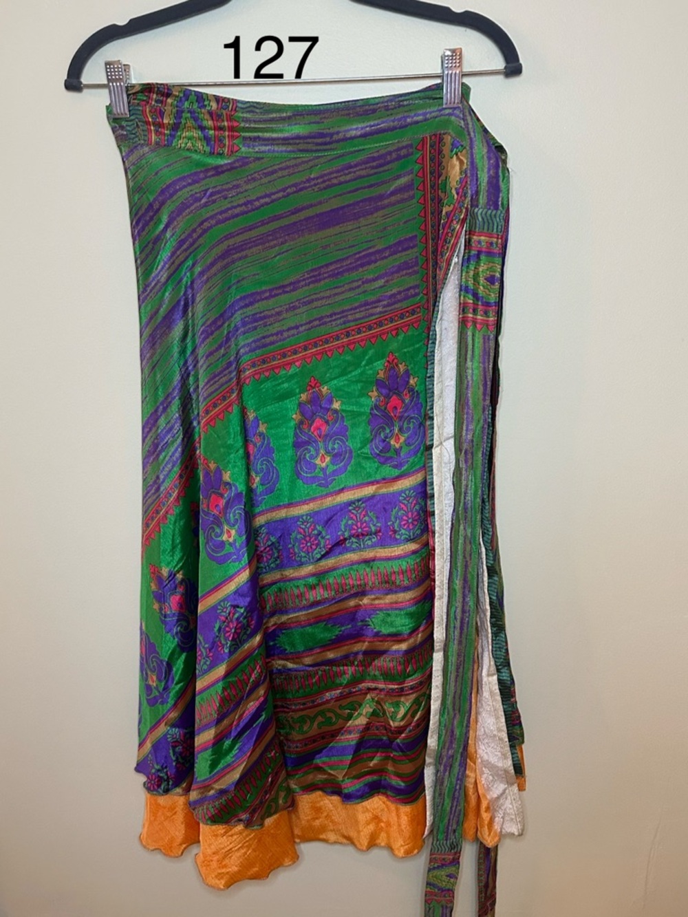 Maxi Sari Wrap Skirt (14-20)